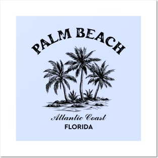 Palm beach and vacation Posters and Art